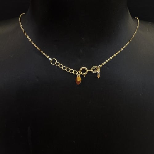 عقد ذهب اللوف عيار 18 وزن 3.37 جرام