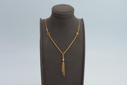 سبحة ذهب عيار 21 وزن 3.22 جرام