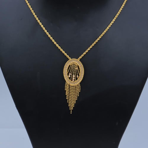 سبحة ذهب عيار 21 وزن 5.34 جرام