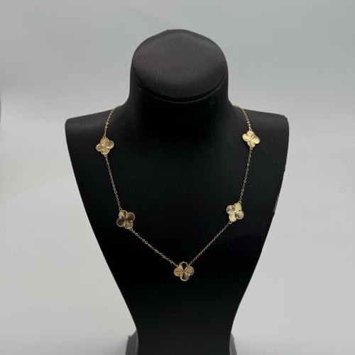 عقد ذهب الفان كليف عيار 21 وزن 4.9 جرام