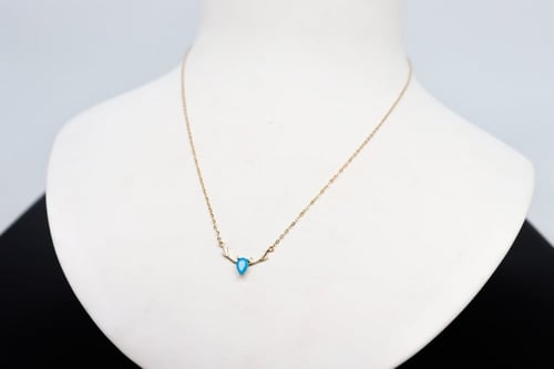 سلسال قرن الغزال ذهب عيار 18 وزنة 1.1 جرام متوفر ب...