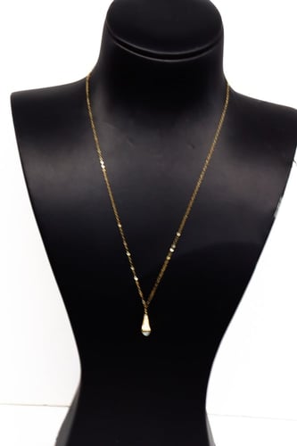 سلسال ذهب مارلي تصميم مارلي بناتي عيار 18 وزن 0.9...