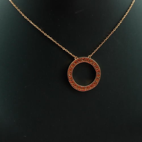 عقد ذهب كارتير اللوف عيار 18 وزن 4.6 جرام