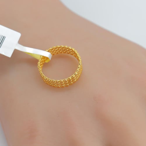 دبلة ذهب عيار 21