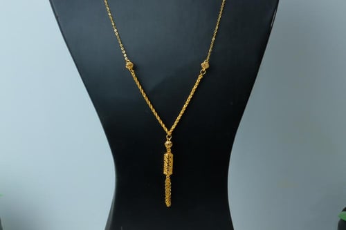 سبحة ذهب الهبة عيار 21 وزن 2.3 جرام