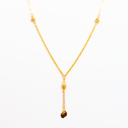 افخم سبحة ذهب عيار 21 نواعم وزن 2.9 جرام