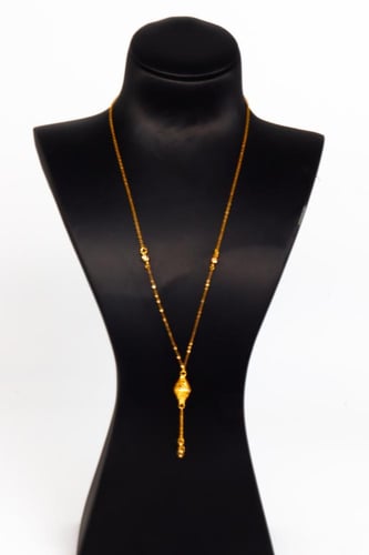 سبحة ذهب بحريني عيار 21 وزن 2.9 جرام