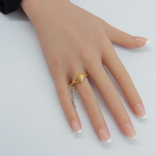 خاتم ذهب عيار 21 وزن 1.25 جرام