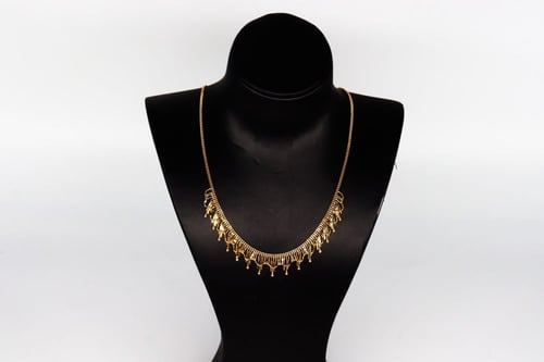 عقد ذهب صافي دقة ياباني عيار 18 وزنة8.200 جرام