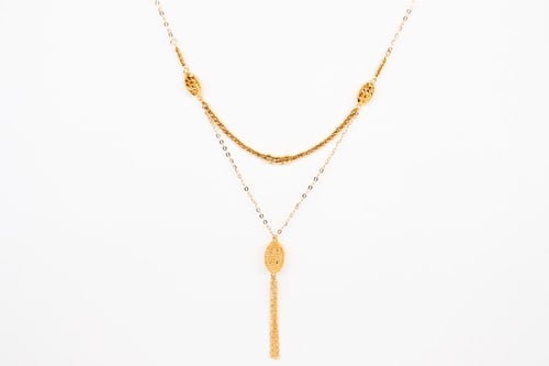 سبحة ذهب بحريني دورين عيار 21 لمظهر جذاب