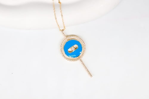 سلسال ذهب Lucky Move Arrow من مسيكاء تصميم الماسي...