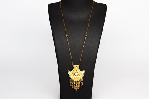 عقد ذهب بحريني عيار 21