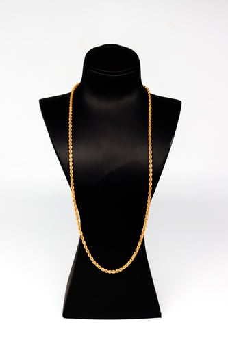 سلسال المبروم عيار 21 طول 60 سم