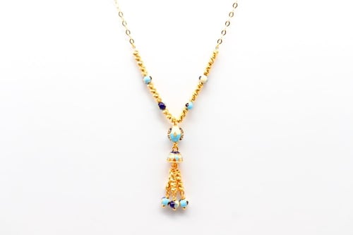 سلسال ذهب تصميم هندي عيار 21