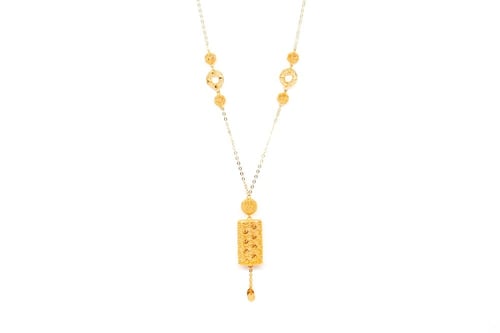 سلسال ذهب المنثورة عيار 21الوزن: 15.000 جرام