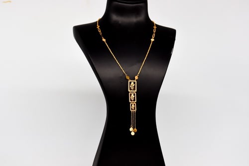 سبحة ذهب شكل السبيكة عيار 21