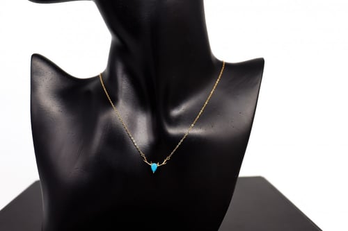 سلسال قرن الغزال ذهب عيار 18 وزنة 1.1 جرام متوفر ب...