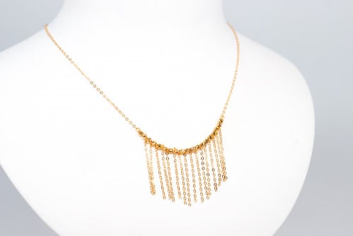 سبحة أنيقة من الذهب البحريني عيار 21