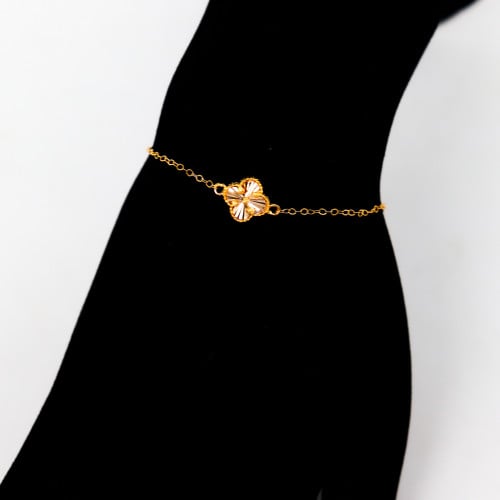 أفخم سوارة ذهب الفان كليف عيار 21 وزن 1.9 جرام