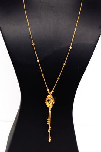 سبحة ذهب تصميم الدوريكاء عيار 21 وزن 5.4 جرام