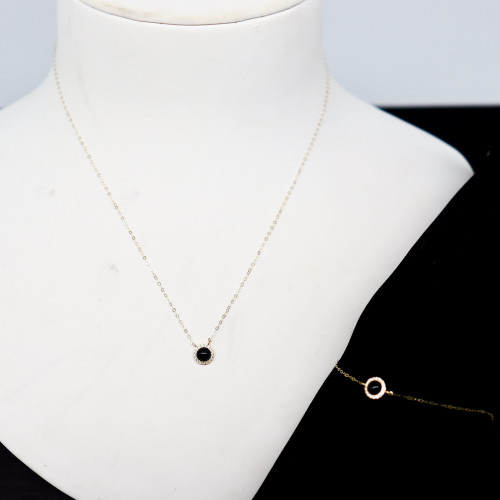 كلكشن سلسال مع اسوارة عيار 18