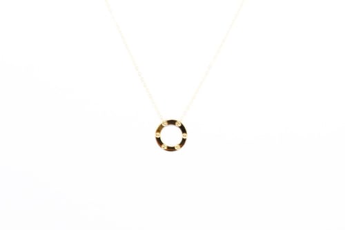 سلسال ذهب كارتير اللوف تصميم بناتي عيار 18 وزن 1.1...