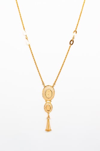 سبحة ذهب بحريني ذهب صافي عيار 21