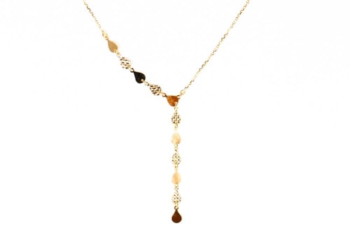 سلسال LUV ذهب صافي عيار 18 الوزن 3.9 جرام