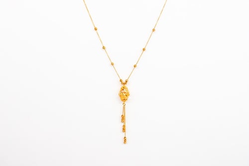 سبحة ذهب تصميم الدوريكاء عيار 21 وزن 5.4 جرام