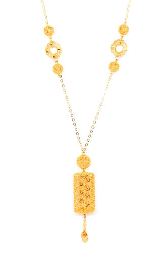 سلسال ذهب المنثورة عيار 21الوزن: 15.000 جرام