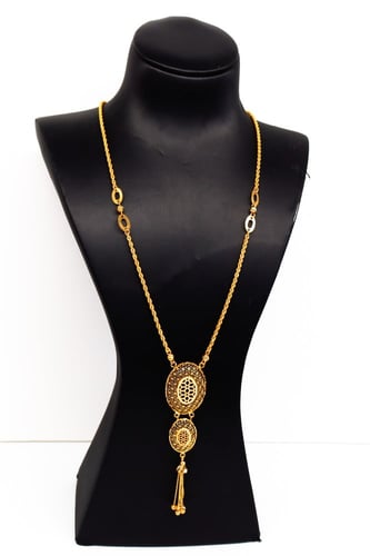 سبحة ذهب بحريني ذهب صافي عيار 21