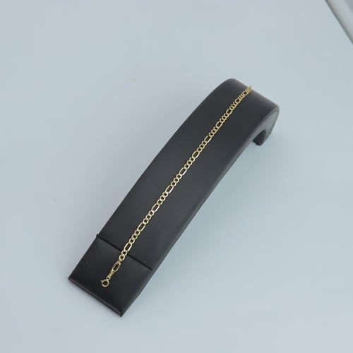 سوارة ذهب الجنزير رفيعة عيار 18 وزن 1.22 جرام