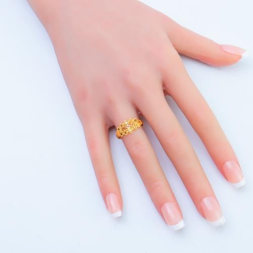 خاتم ذهب عيار 21