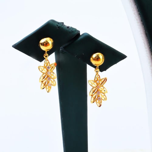 طقم ذهب طوق غصن الزيتون عيار 21 وزن 10 جرام