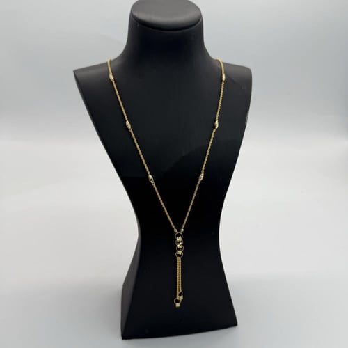 سلسلة ذهب عيار 21 بتصميم مبروم وزن 5.94 جرام