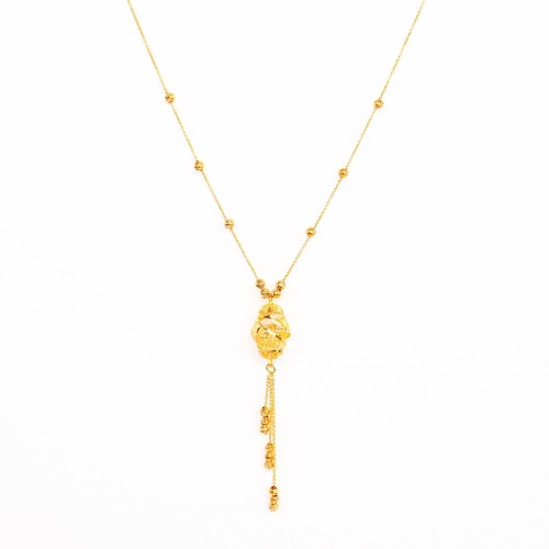 سبحة ذهب تصميم الدوريكاء عيار 21 وزن 5.4 جرام