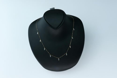 تشوكر ذهب سوليتير تصميم الماسي عيار 18