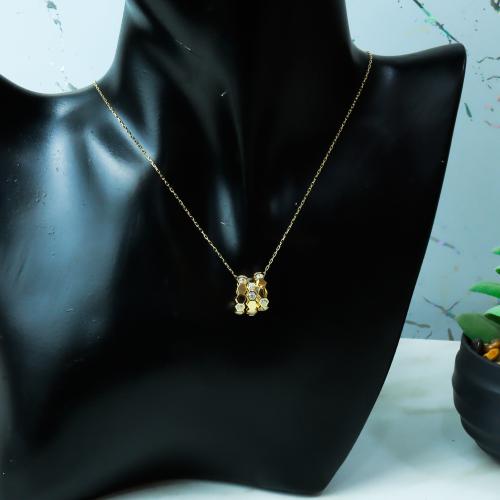 سلسال شومية الماسي ذهب عيار 18 وزن 3.3 جرام