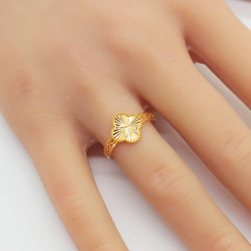 خاتم ذهب عيار 21