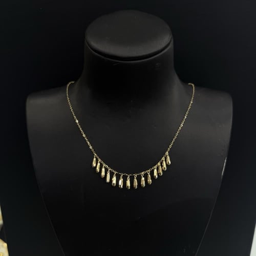 عقد ايطالي ذهب عيار 18 وزن 4.3 جرام