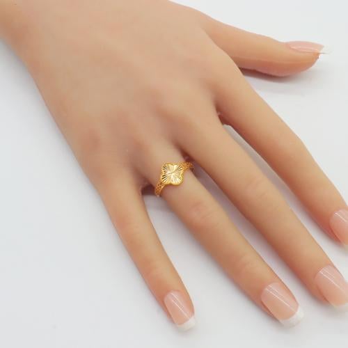 خاتم ذهب عيار 21