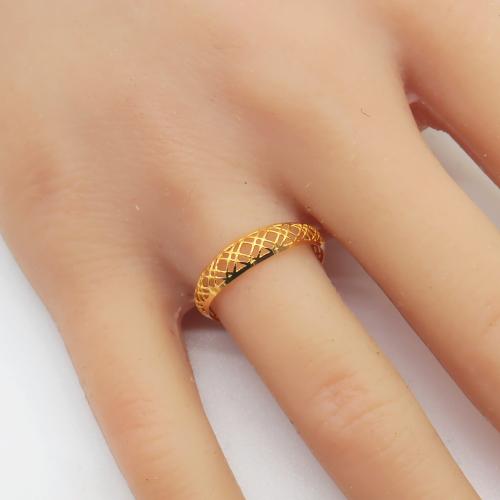 خاتم ذهب عيار 21 وزن 1.2 جرام