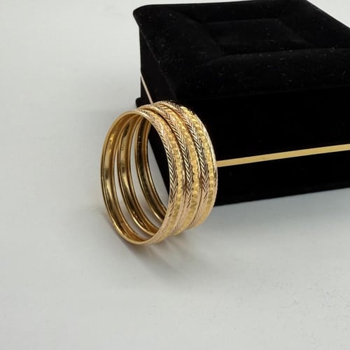 غوايش ذهب أطفال عيار 21 لمسة الطفولة