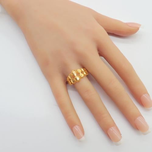 خاتم ذهب عيار 21