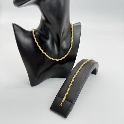 كلكشن عقد المبروم مع الاسوارة مطعم بالؤلؤ الزراعي...