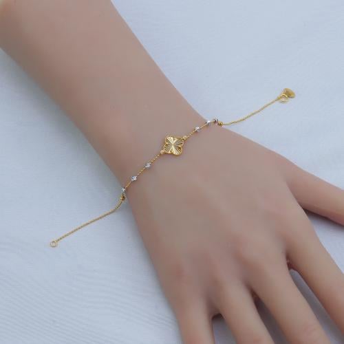 اسوارة ذهب فان كليف بتصميم ناعم عيار 21 وزن 2.38 ج...