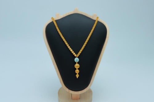 سبحة ذهب هندي عيار 21 وزن 12.18 جرام