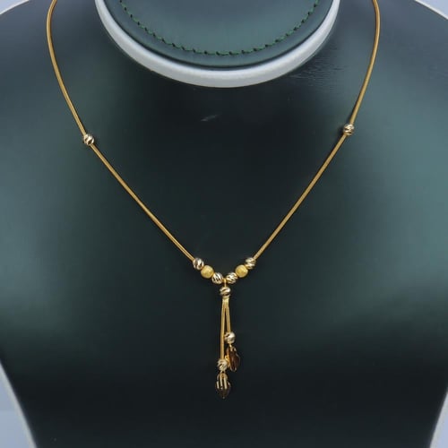 سلسال ذهب عيار 21 وزن 3.75 جرام