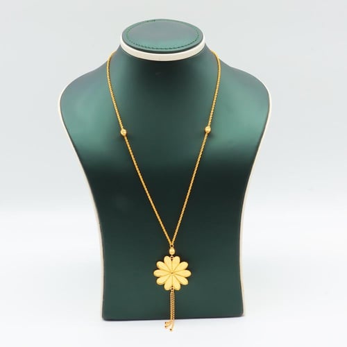 سبحة ذهب الترند عيار 21 وزن 7.49 جرام - تصميم فخم