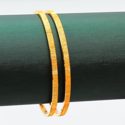 غوايش ذهب عيار 21 بتصميم راقي